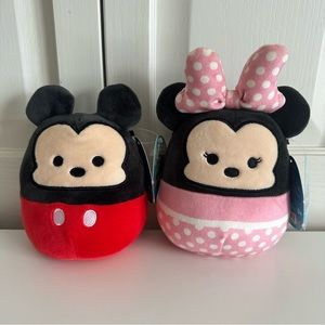 5” Mickey & Minnie Squishmallows